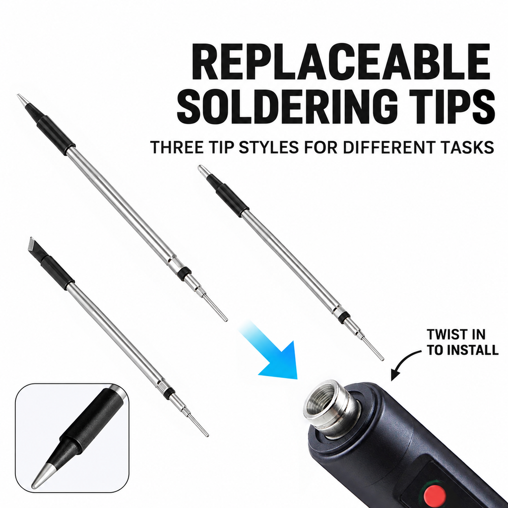 Cordless Digital Soldering Iron Kit