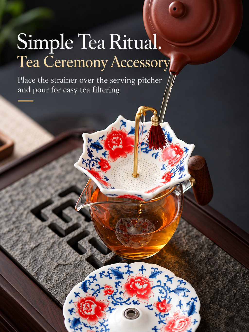 Umbrella-Shaped Tea Strainer