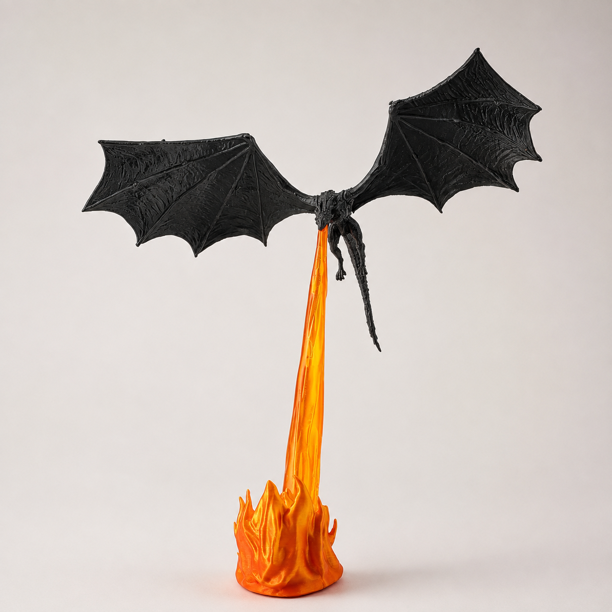 LED Fire-Breathing Dragon Shelf Light