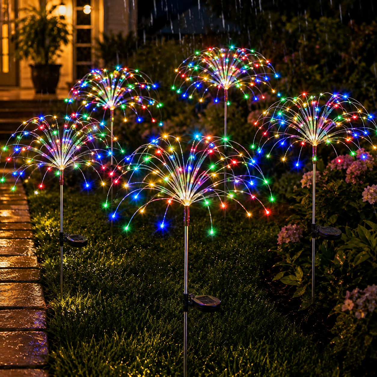 Solar Firework Garden Lights
