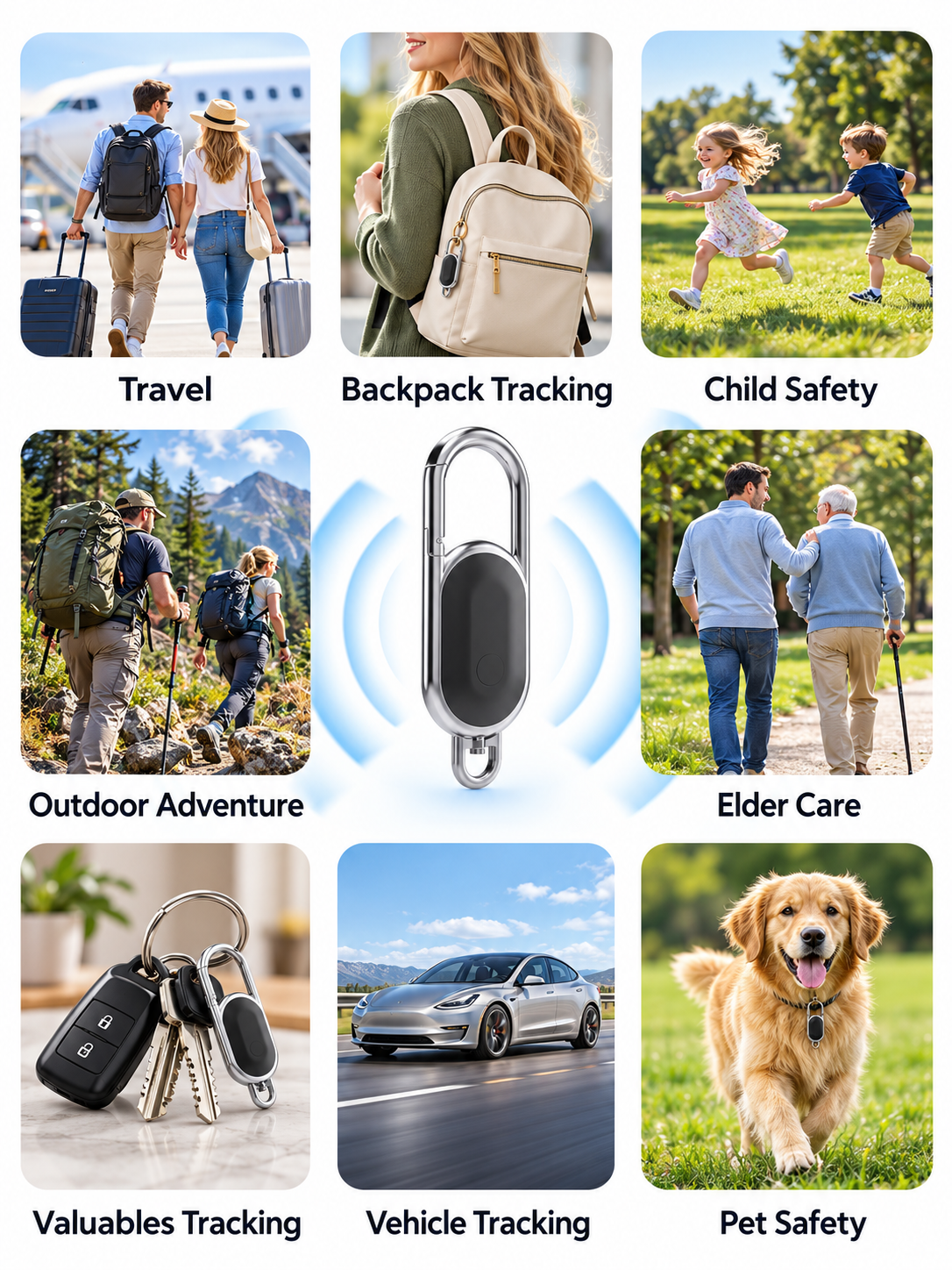 Smart Bluetooth Item Finder Tag