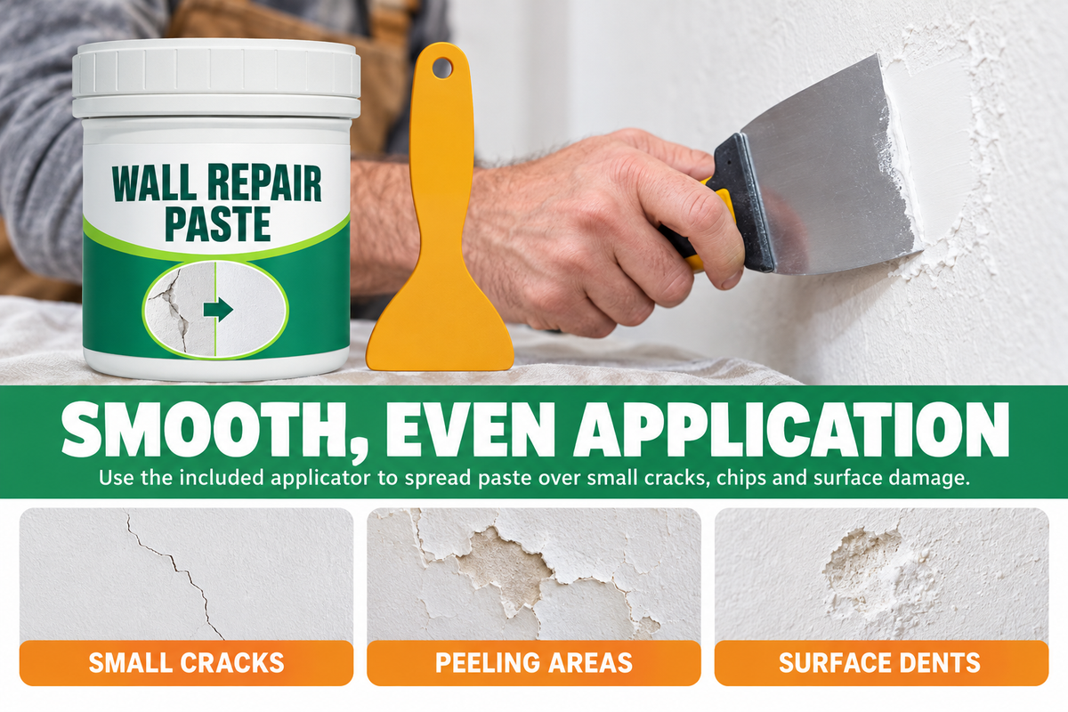 Wall Repair Paste Kit