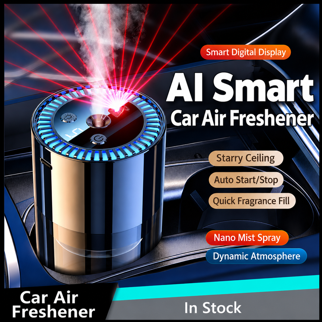 AI Smart Car Air Freshener Starry Night Diffuser