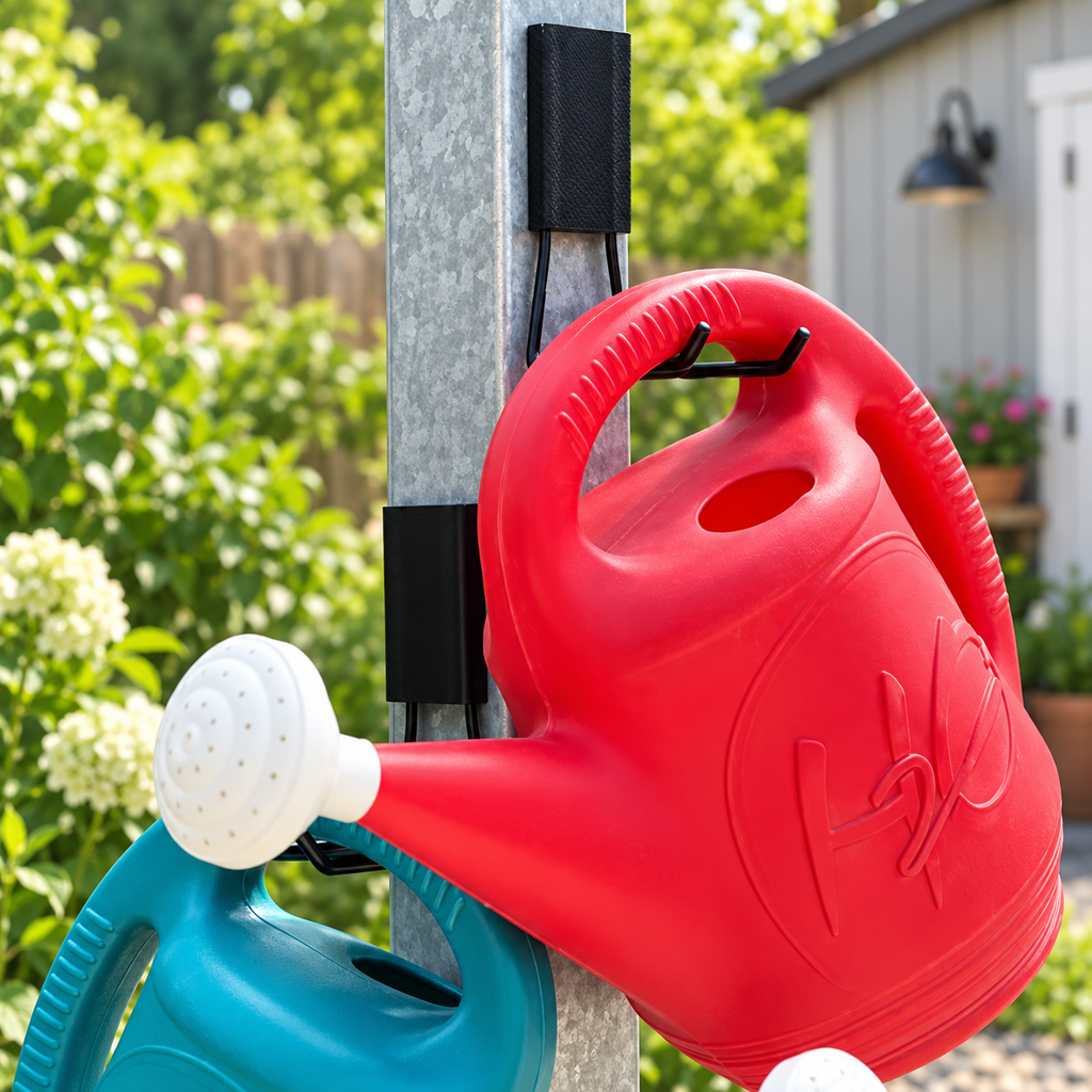 Double-Arm Pole Storage Hook