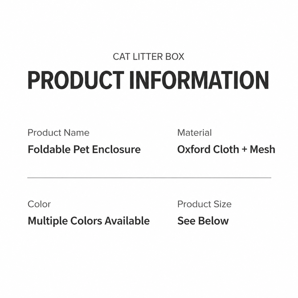 Octagonal Enclosure Cat House