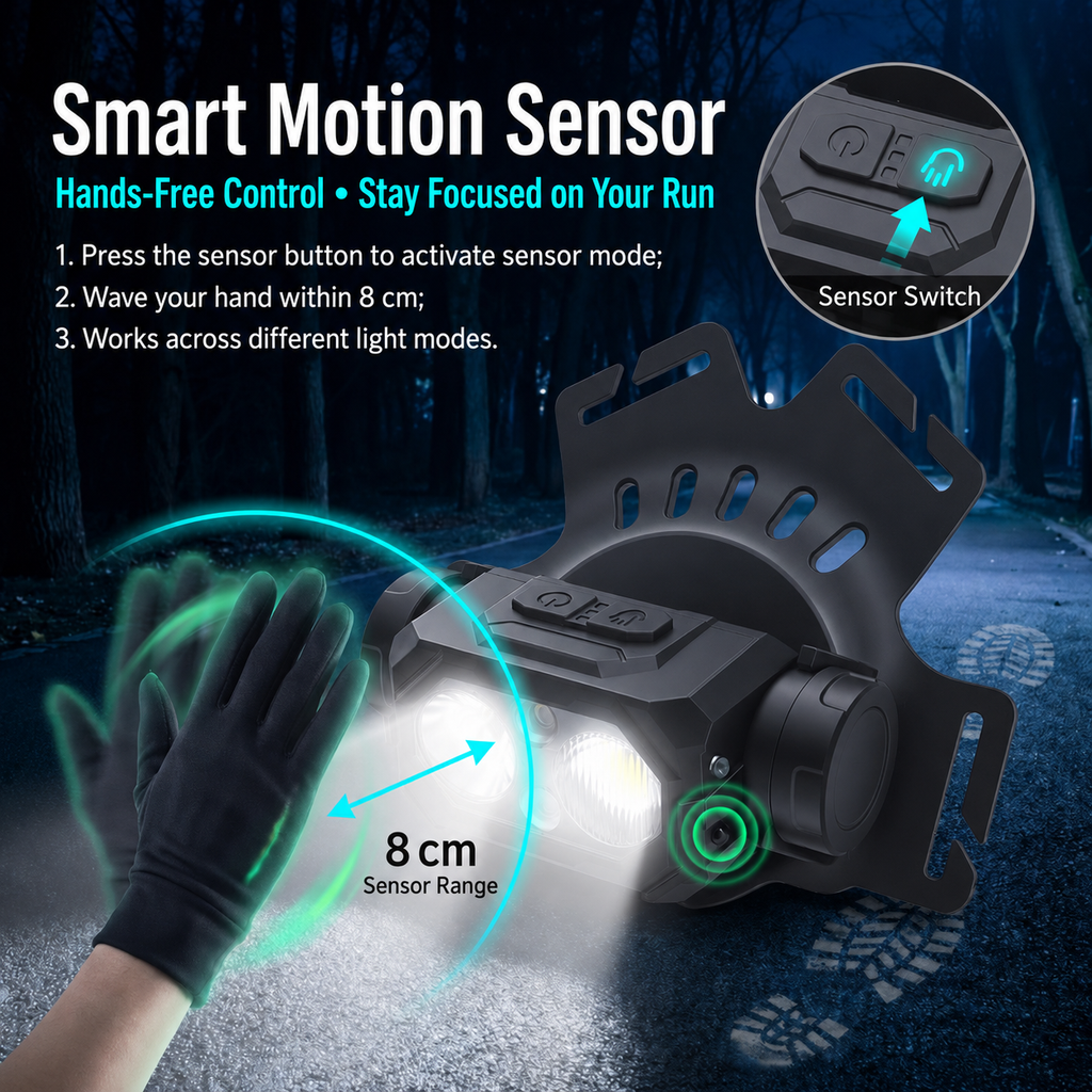 7-Mode Motion Sensor Running Light