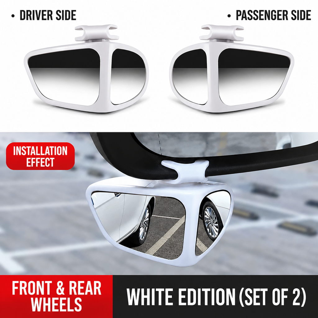 360° Blind Spot Assist Mirror For Safer Driving