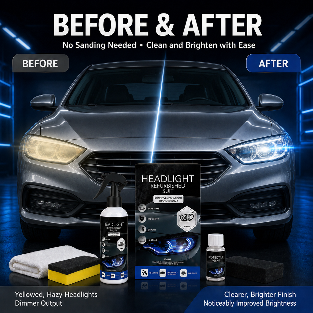 Headlight Restoration & Polish Kit