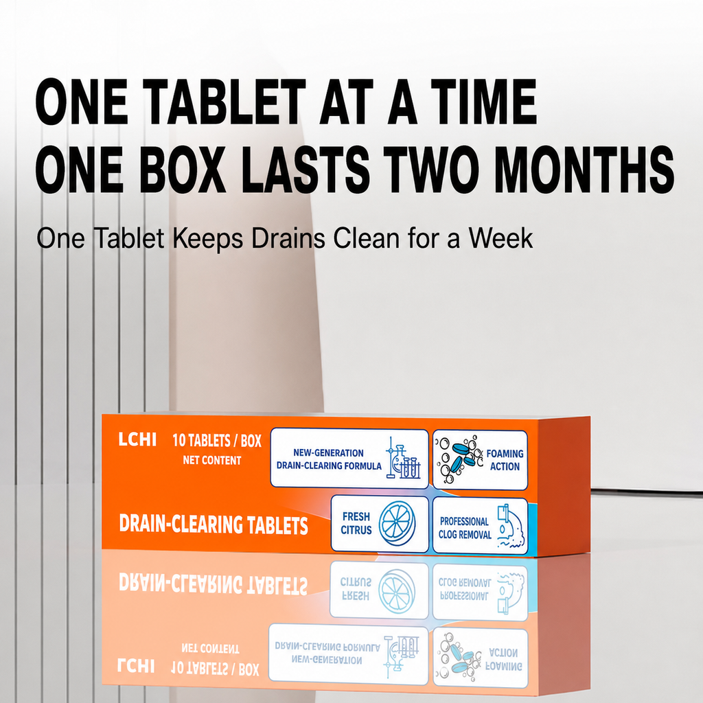 Foaming Drain Cleaning Tablets