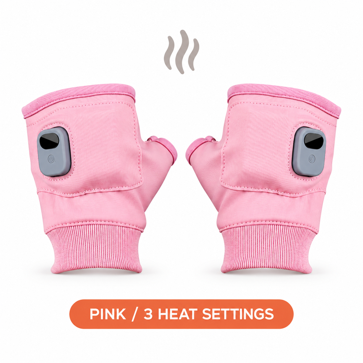 Rechargeable Heated Fingerless Gloves