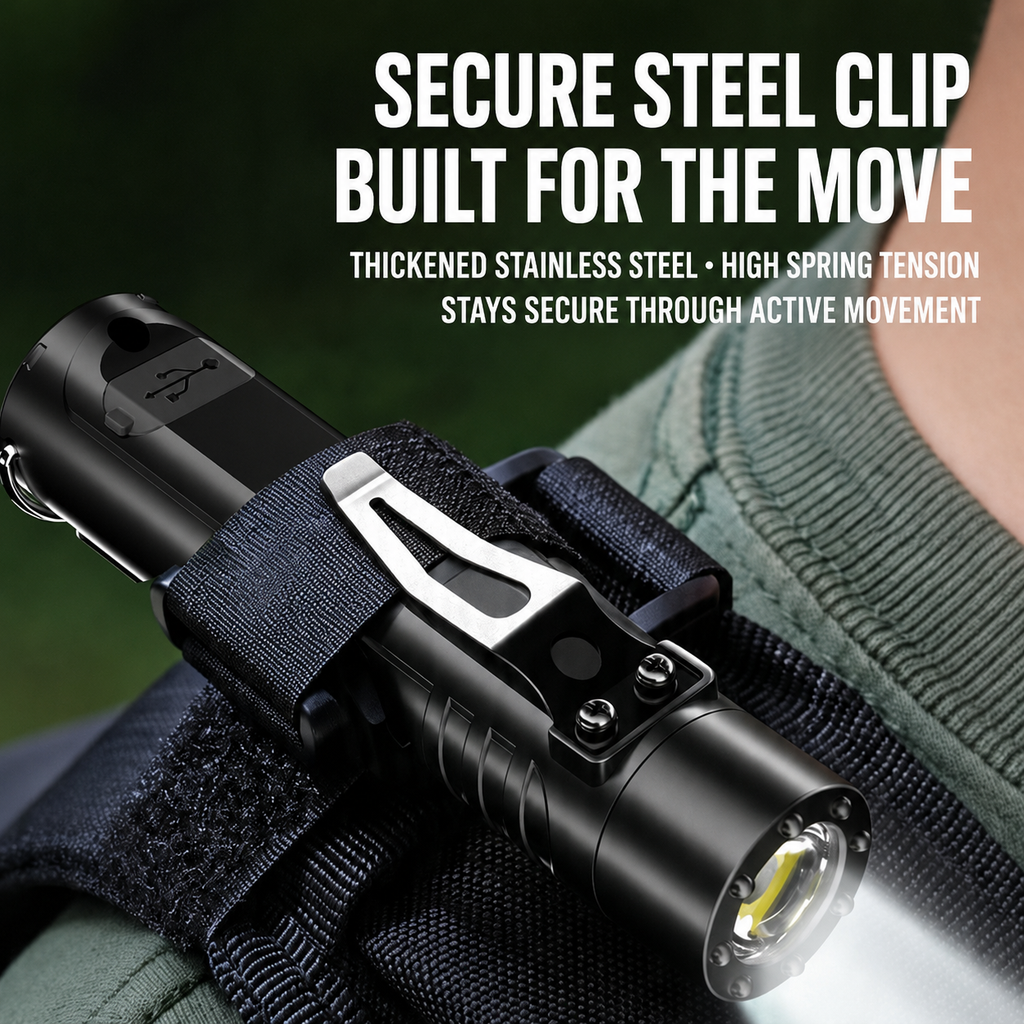 6-in-1 Multifunction Pocket Flashlight