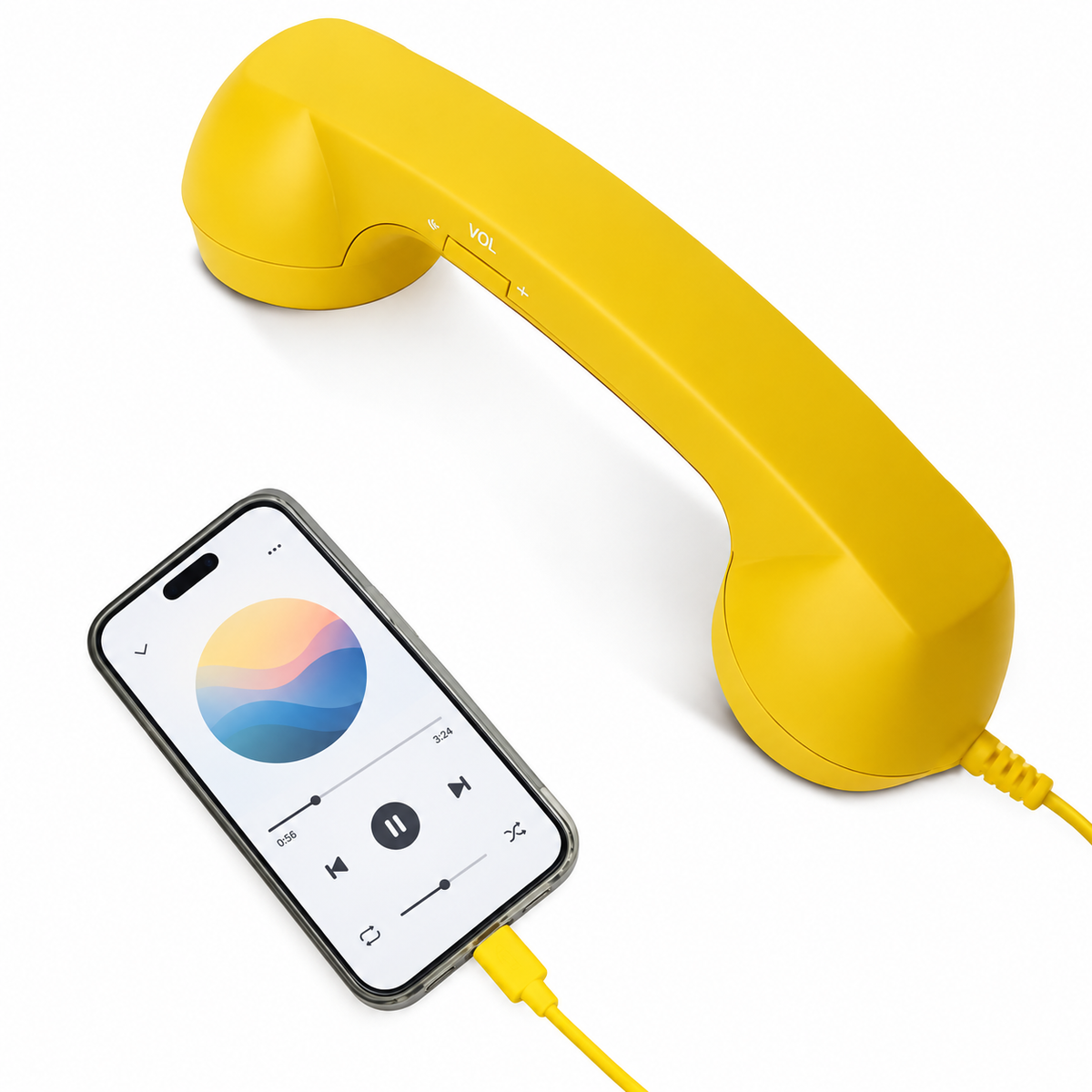 USB-C Retro Phone Handset