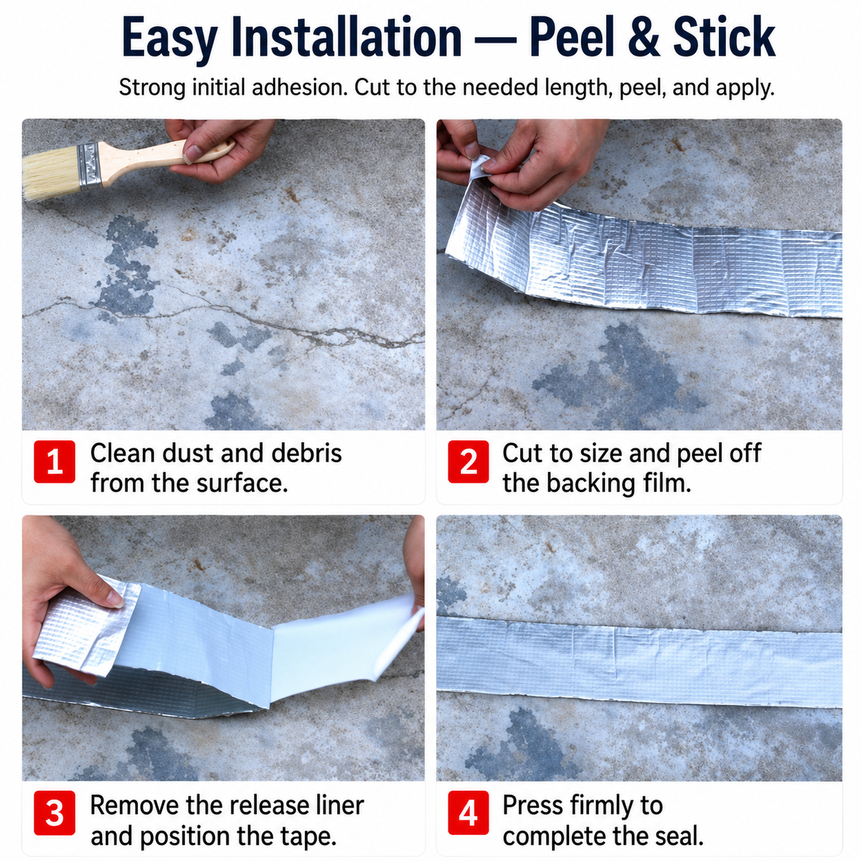 Heavy-Duty Waterproof Repair Tape