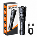 Rechargeable Zoom LED Flashlight