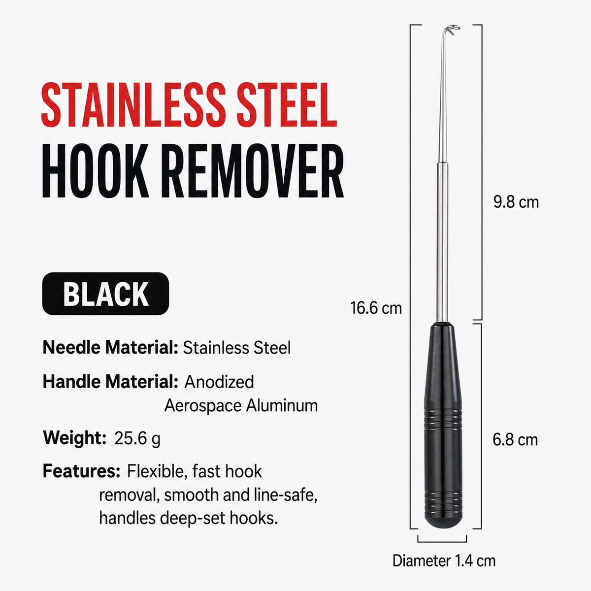 Deep-Reach Fishing Hook Remover