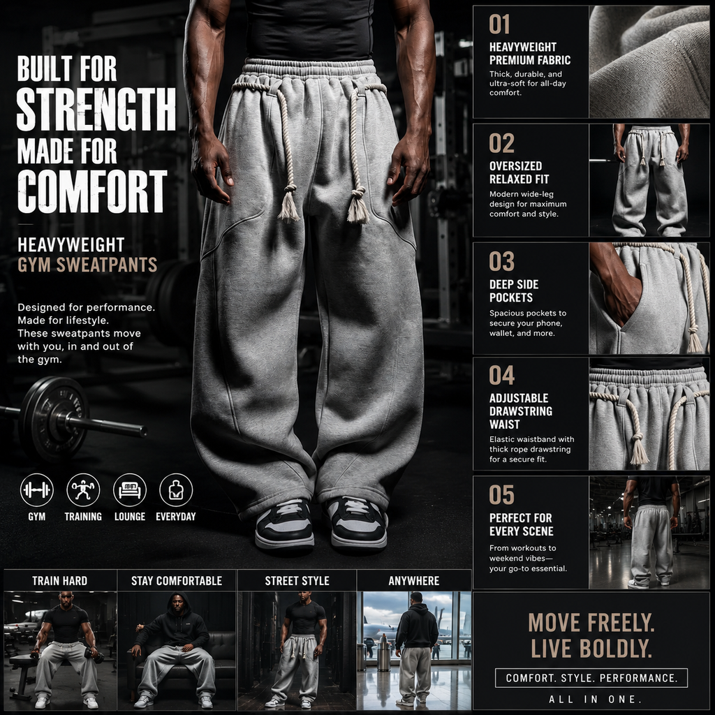 Heavyweight Oversized Sweatpants