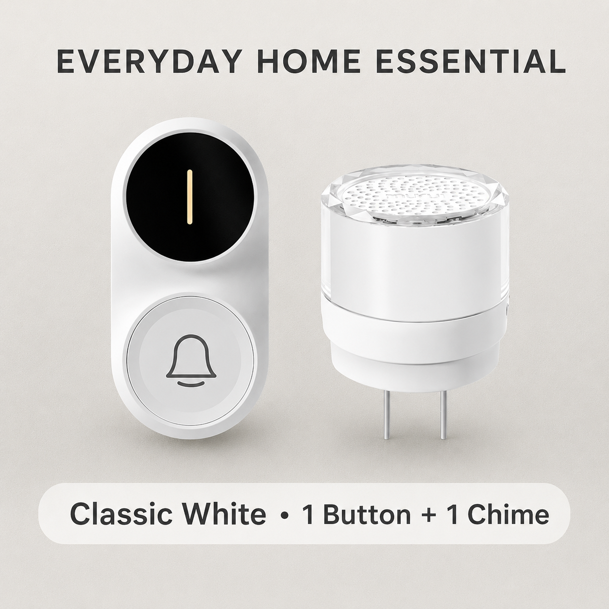 Plug-In Wireless Doorbell Kit