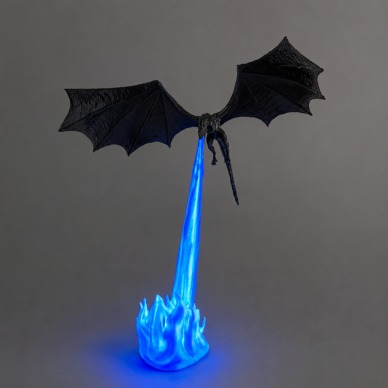 LED Fire-Breathing Dragon Shelf Light