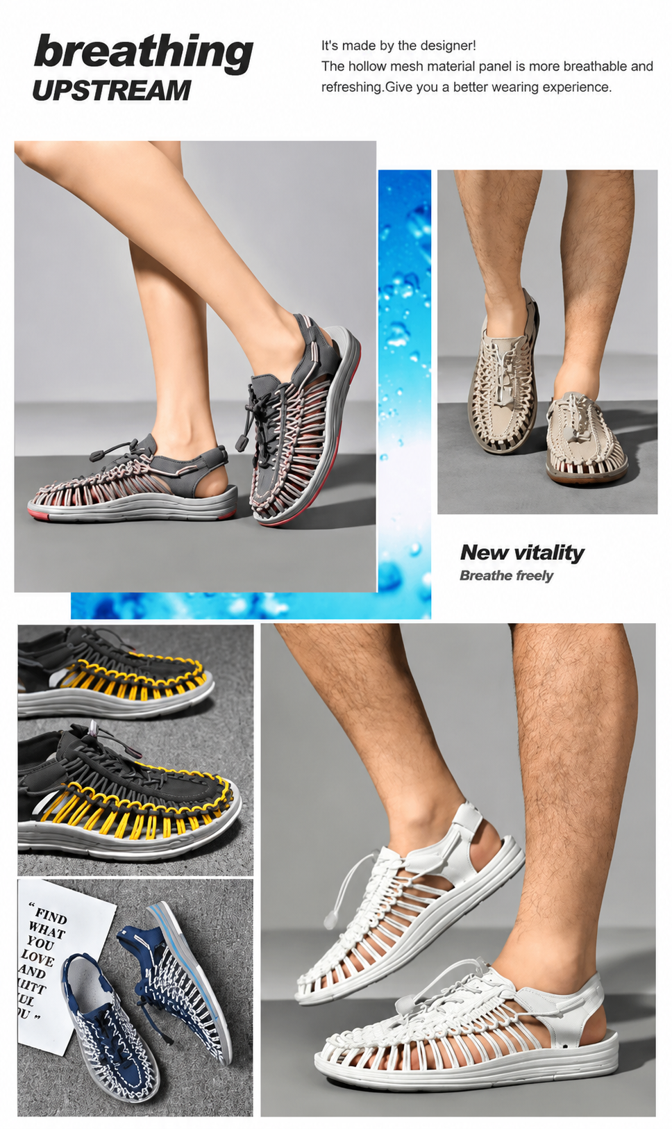 Men's Elastic Woven Comfort Shoes