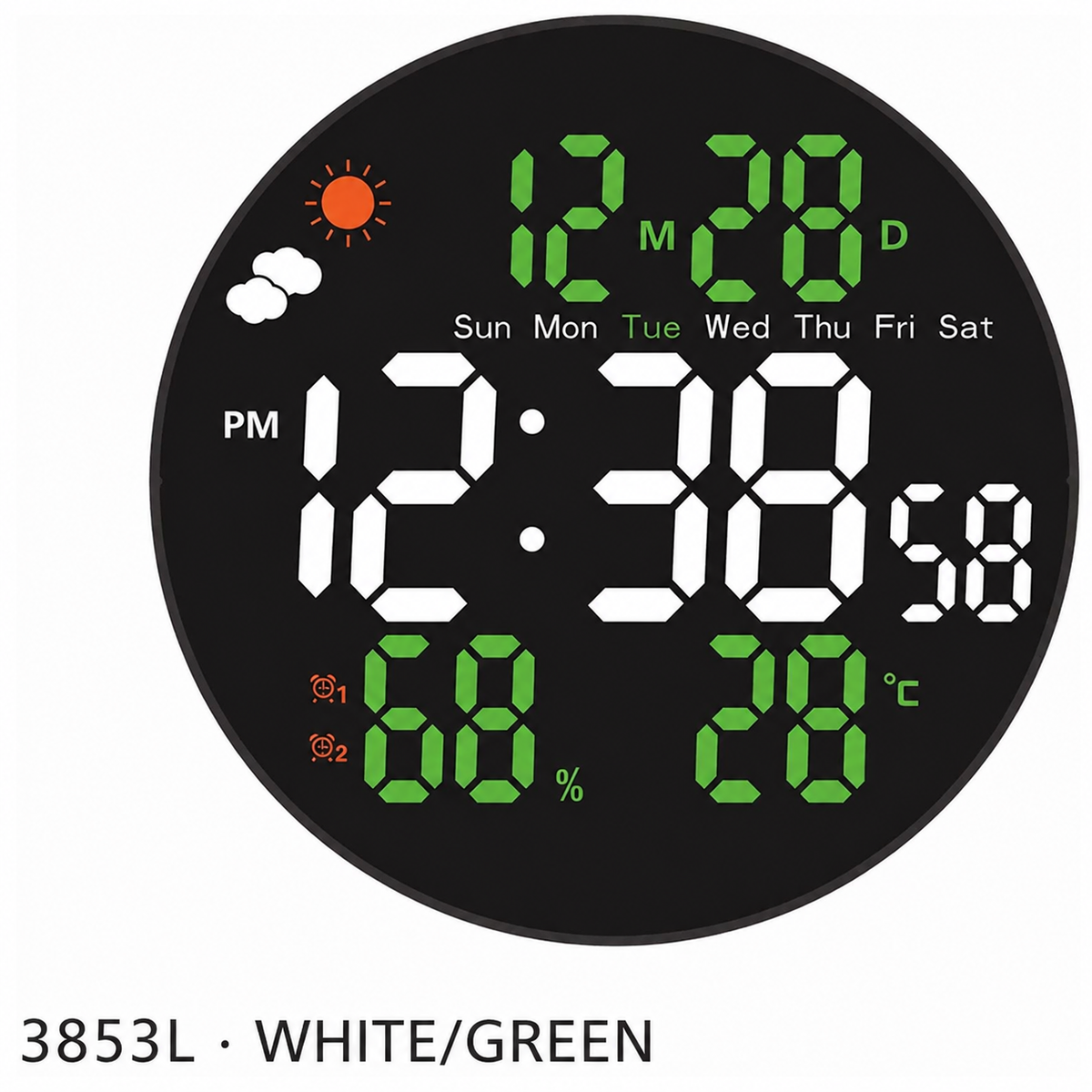 All-in-One LED Weather Clock