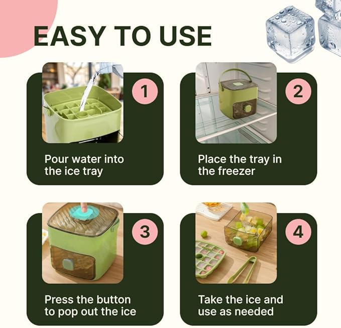 Fresh Ice Anytime — No Mess, No Touch