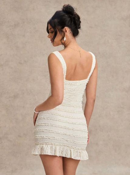 Womens Backless Mini Dress
