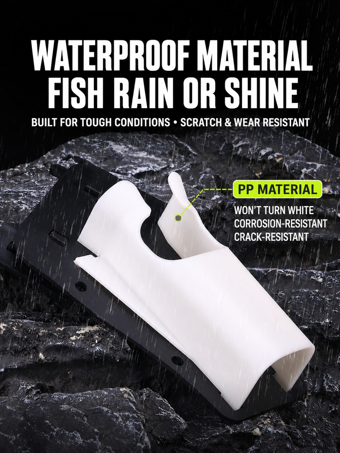 Portable Fishing Rod Holder Clip