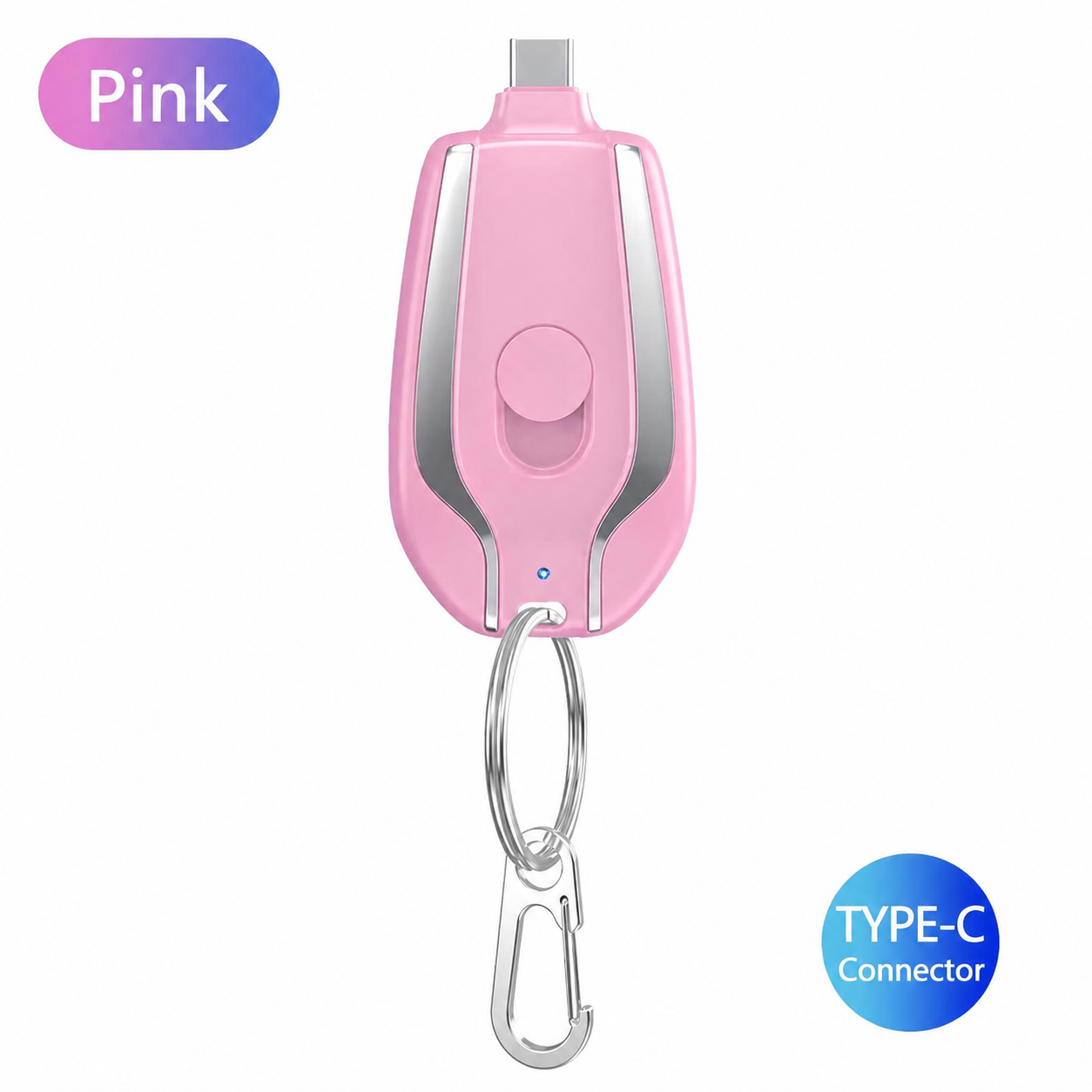 Mini Keychain Power Bank with High Capacity