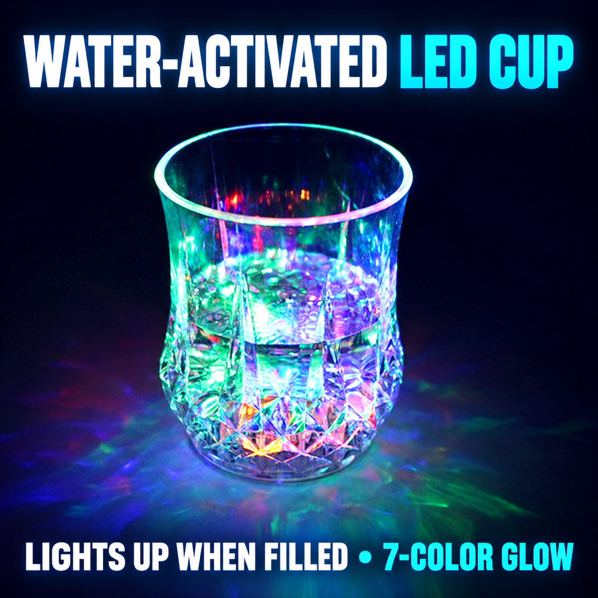 Water-Activated LED Party Cup