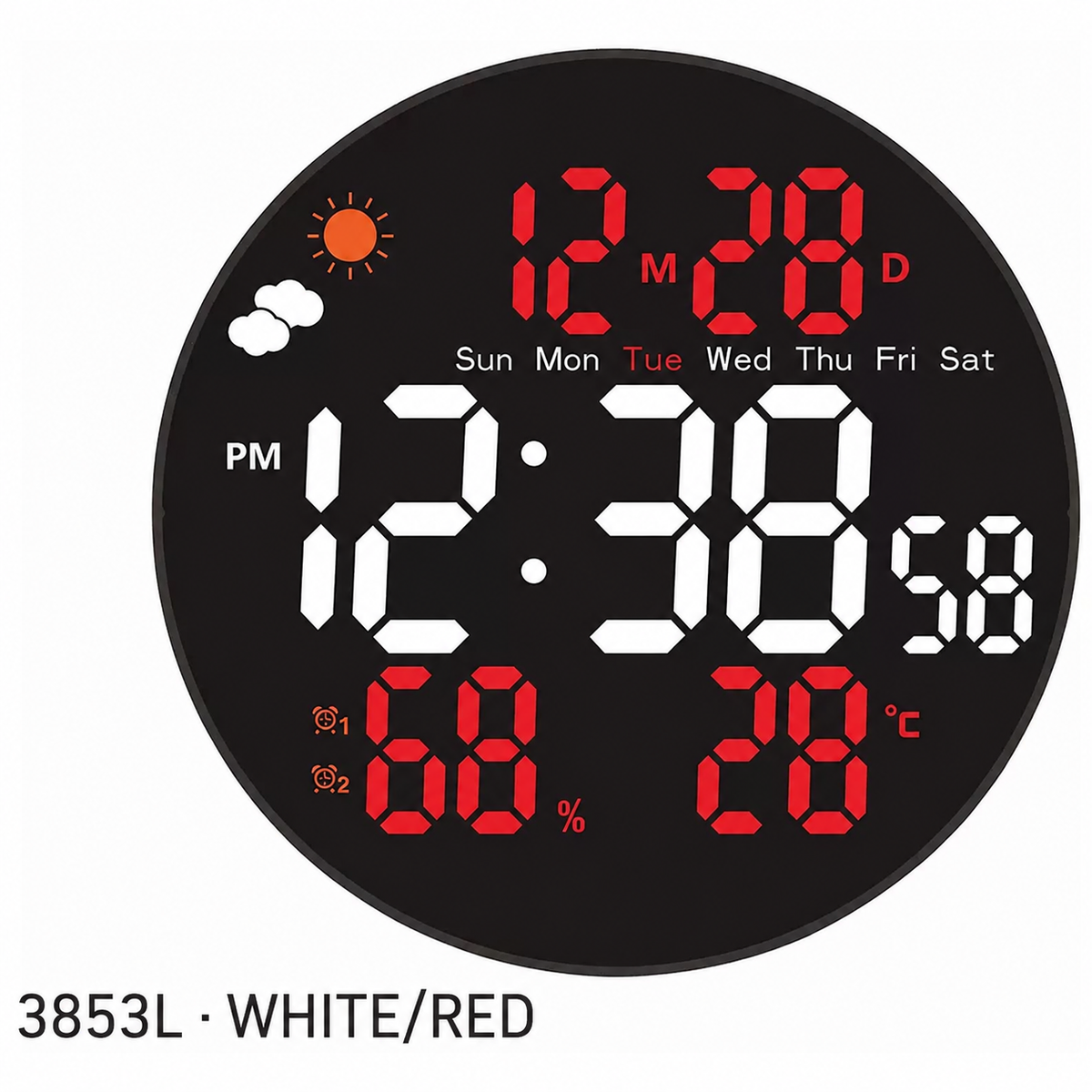 All-in-One LED Weather Clock