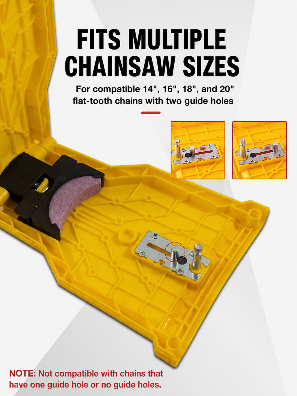 Manual Chainsaw Chain Sharpener