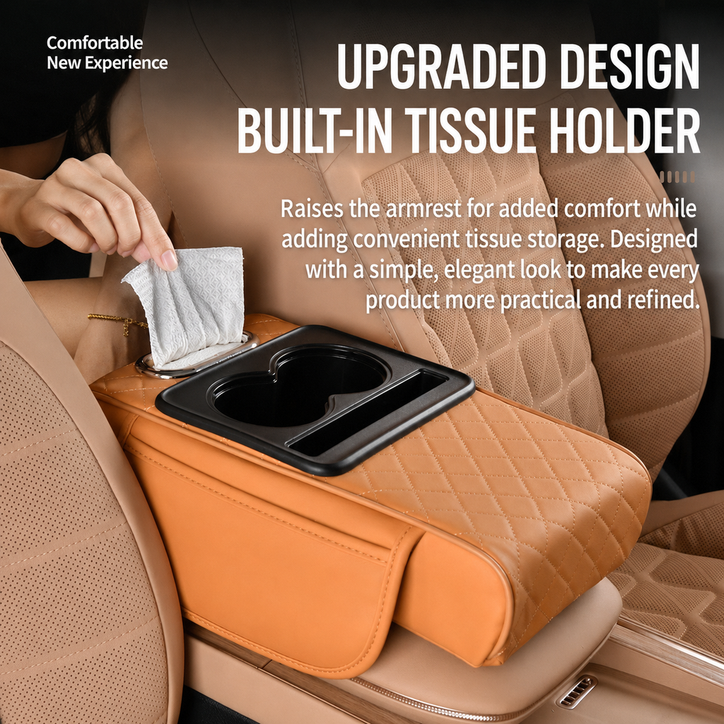 Universal Car Armrest Storage Box