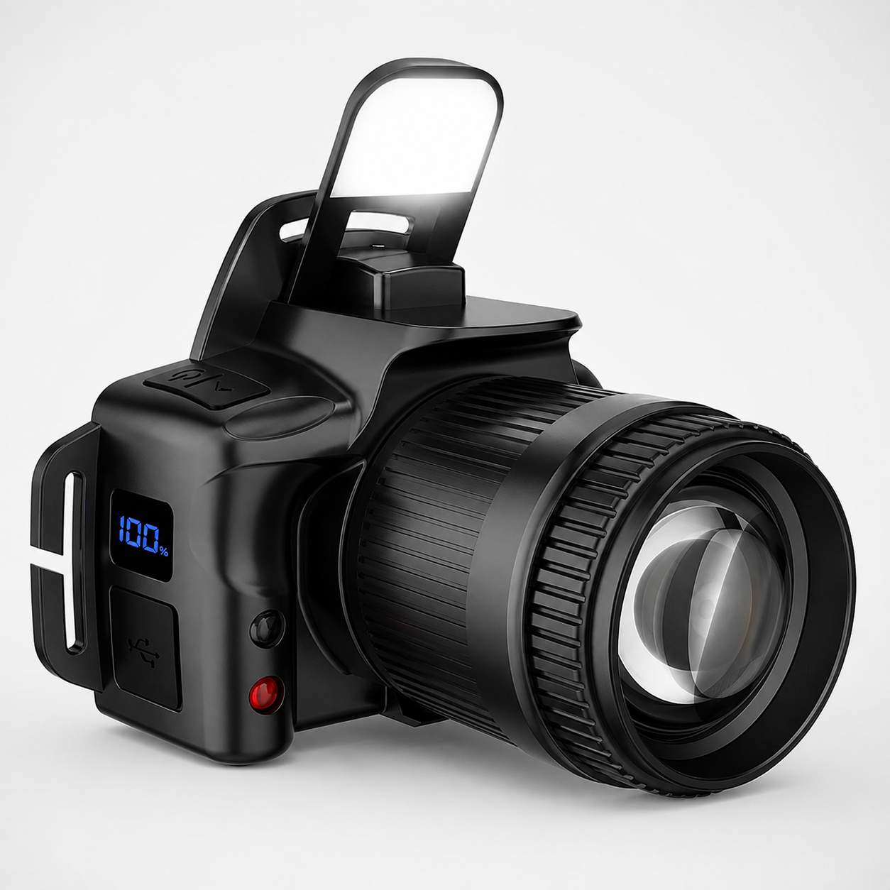 Rechargeable Zoom Sensor Headlamp