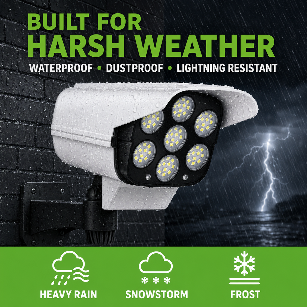 Solar Motion Sensor Security Light