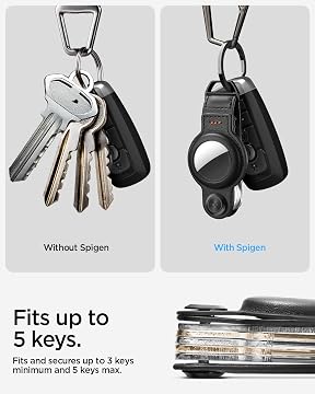 Secure AirTag Key Holder Case