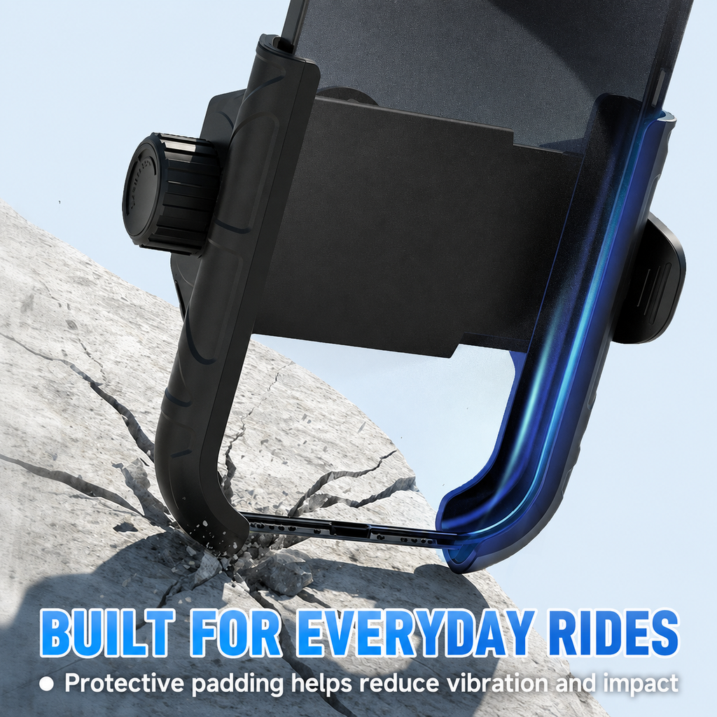Quick-Release Bicycle Phone Mount