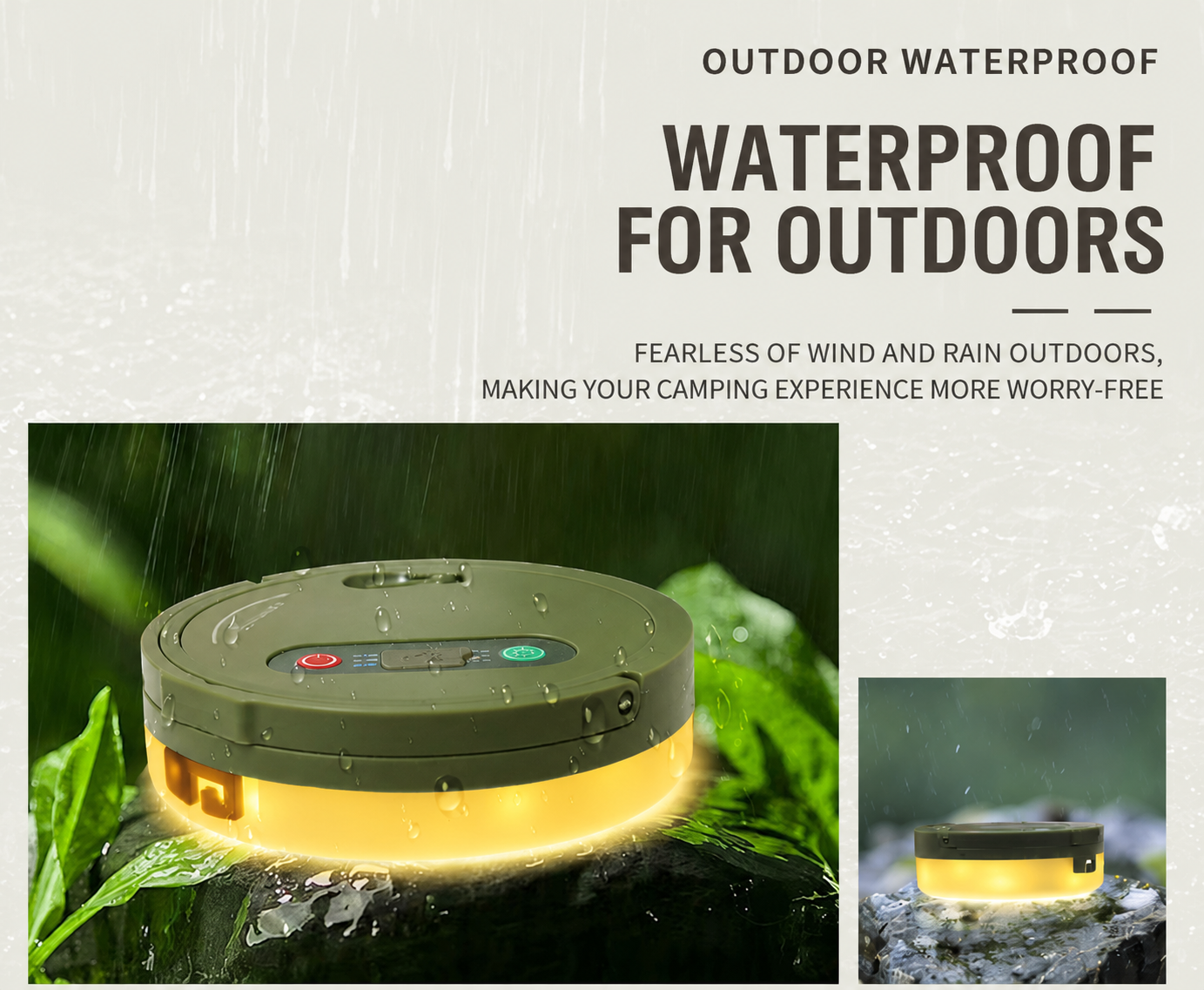 Portable Rechargeable Camping Light String