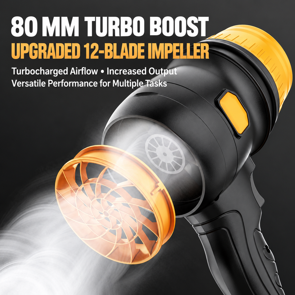 High-Speed Cordless Turbo Blower