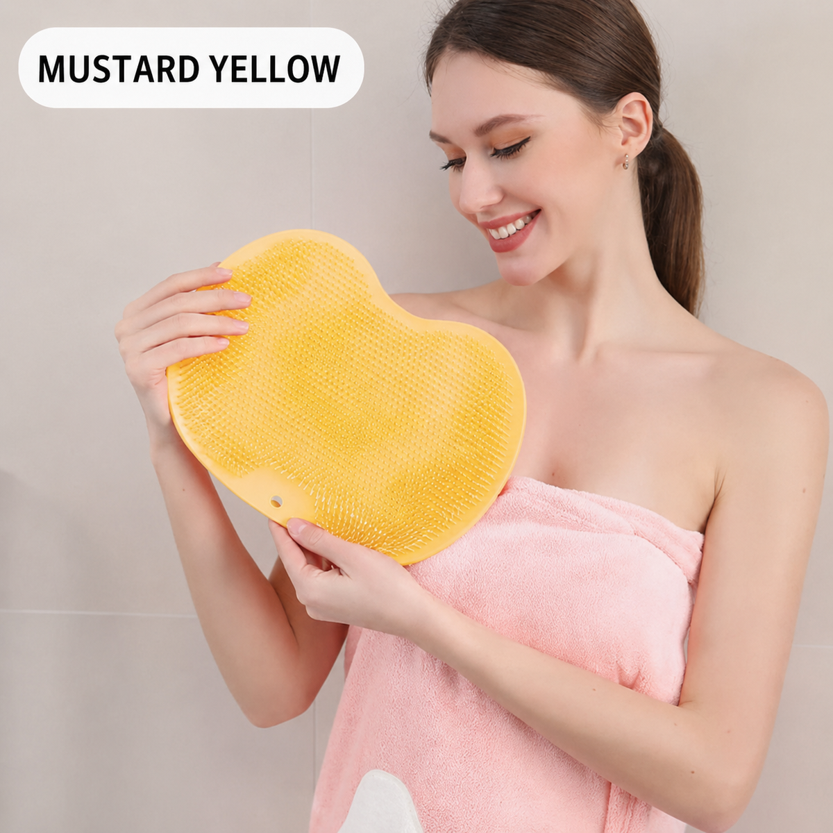 Hands-Free Back & Foot Scrubber