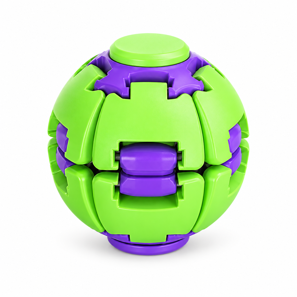 Press-to-Spin Fidget Ball