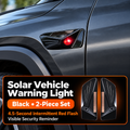 Solar Vehicle Warning Light Set