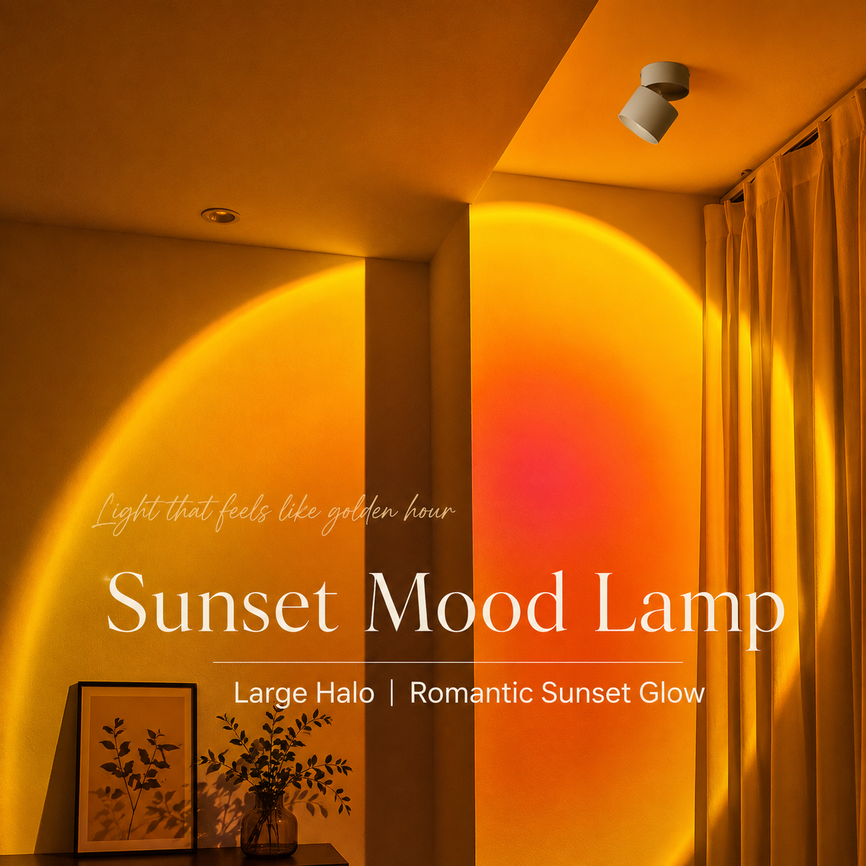 Adjustable Sunset Projection Lamp