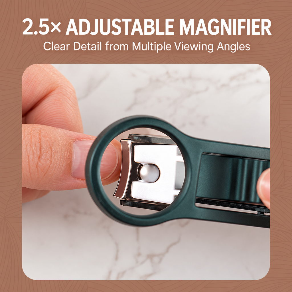Adjustable Magnifier Nail Clipper