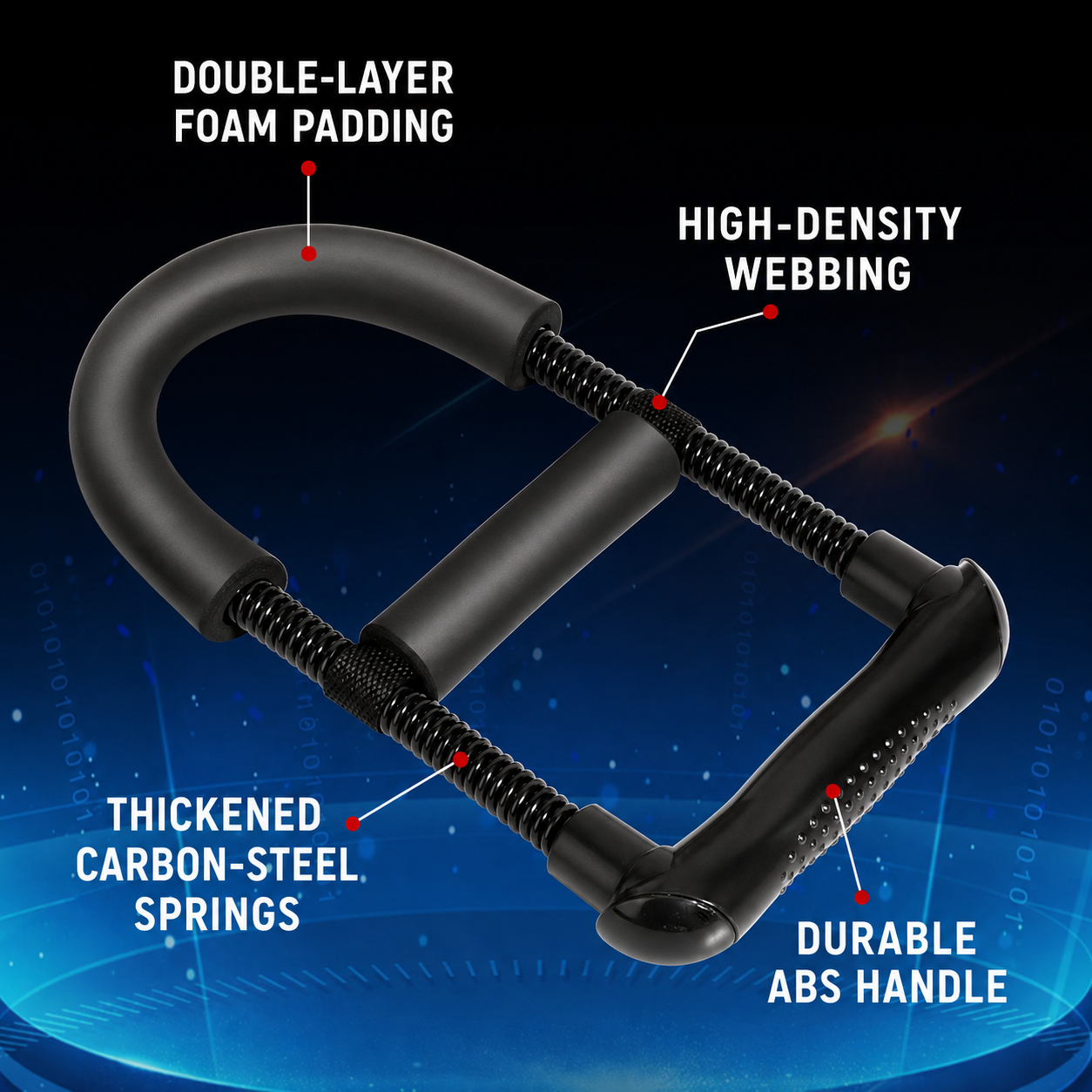 Carbon Steel Wrist & Forearm Trainer