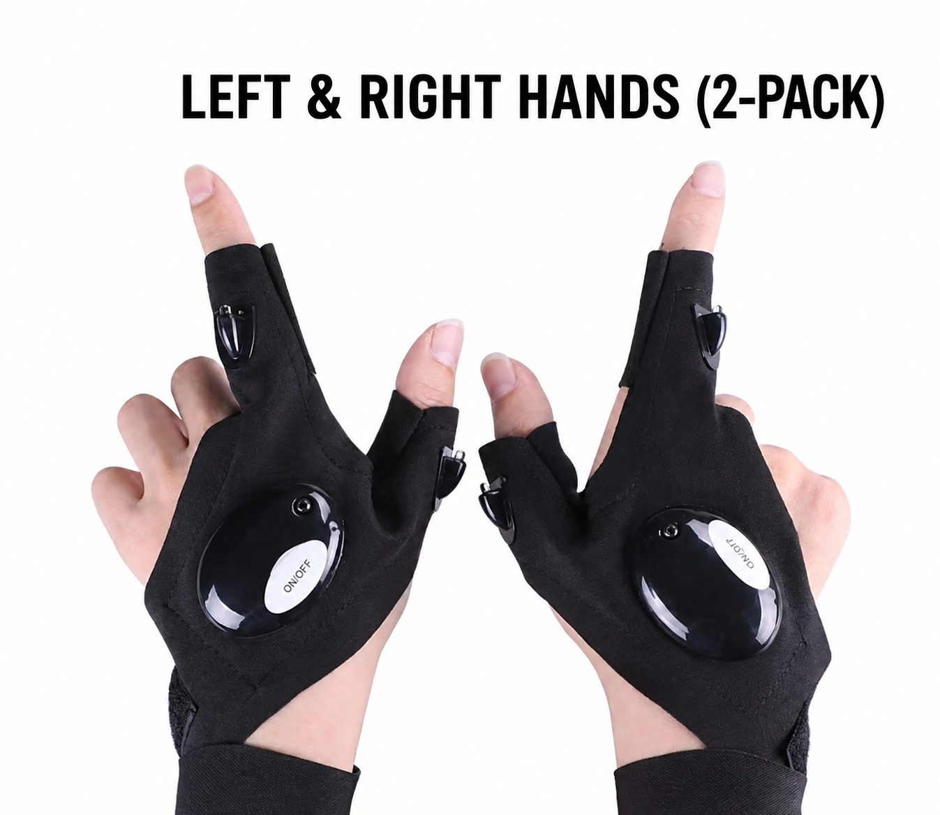 LED Finger Light Gloves
