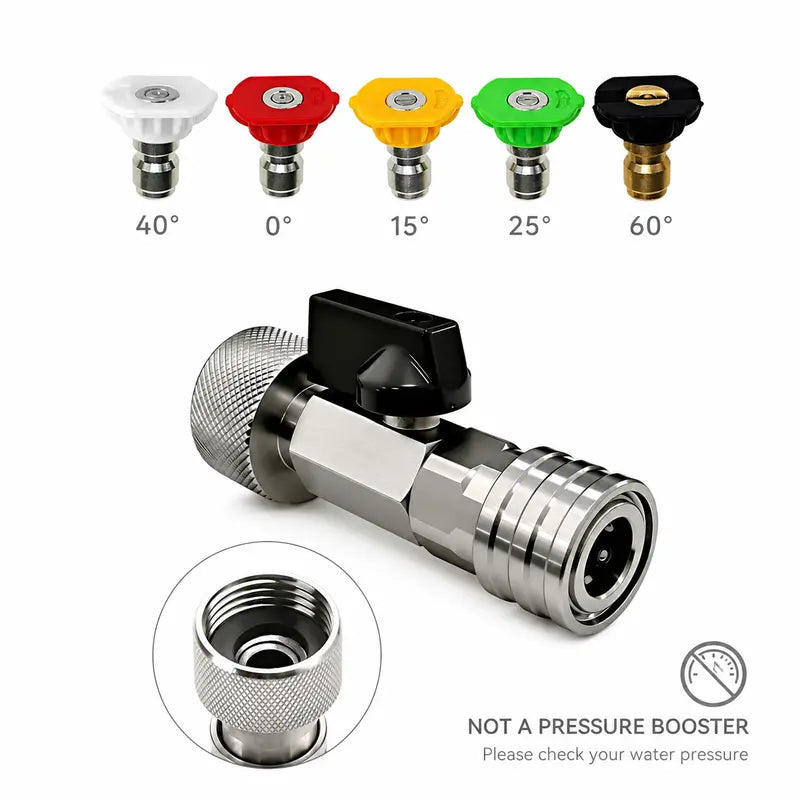 5-Pattern Power Washer Nozzle Kit