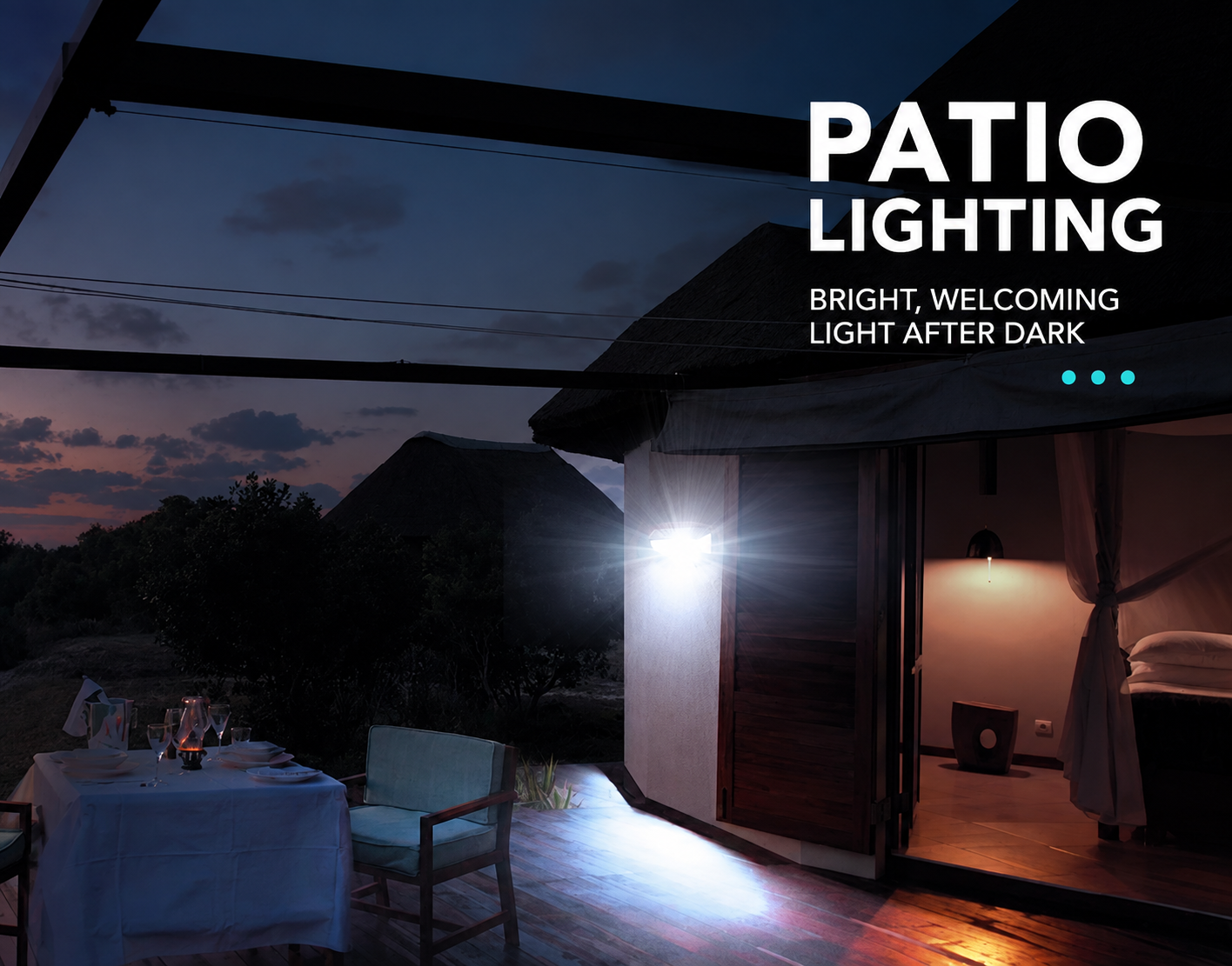 Clip-On Solar Motion Sensor Outdoor Light