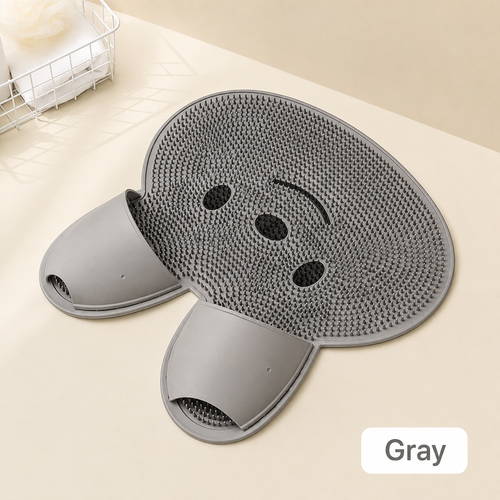 Hands-Free Silicone Shower Mat