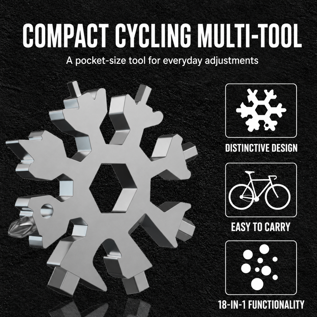 18-in-1 Snowflake Multi-Tool
