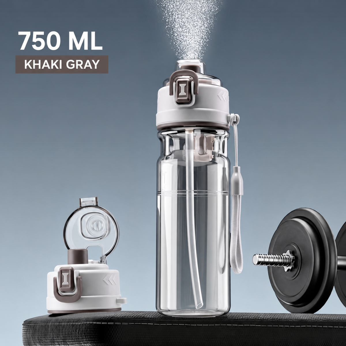 2-in-1 Mist Spray Sports Bottle
